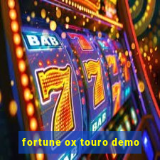 fortune ox touro demo